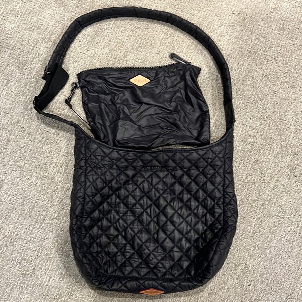 MZ Wallace Parker deluxe crossbody shoulder bag.